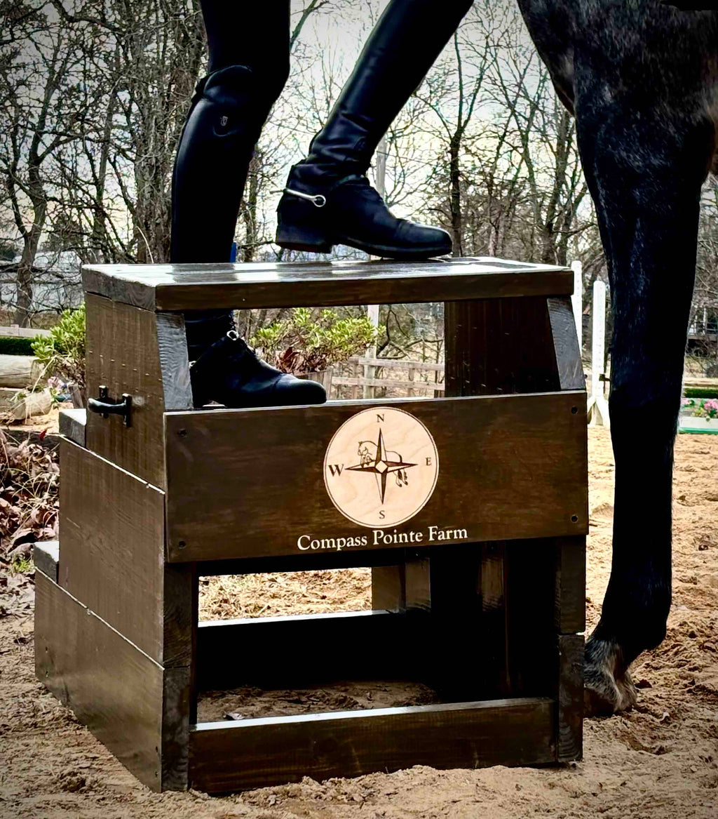 Mounting Block with custom logo