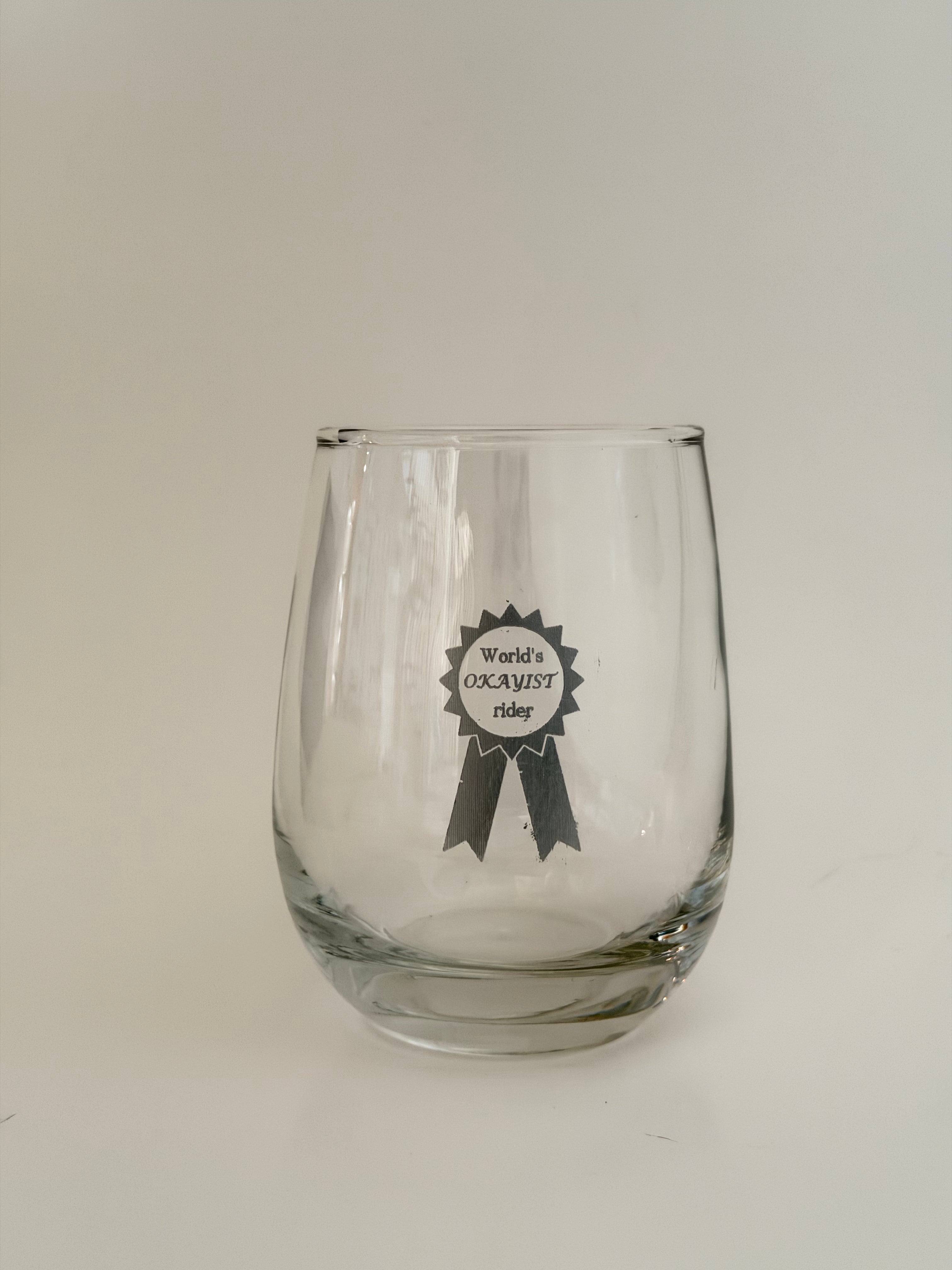 Wine - Okayest Rider Ribbon