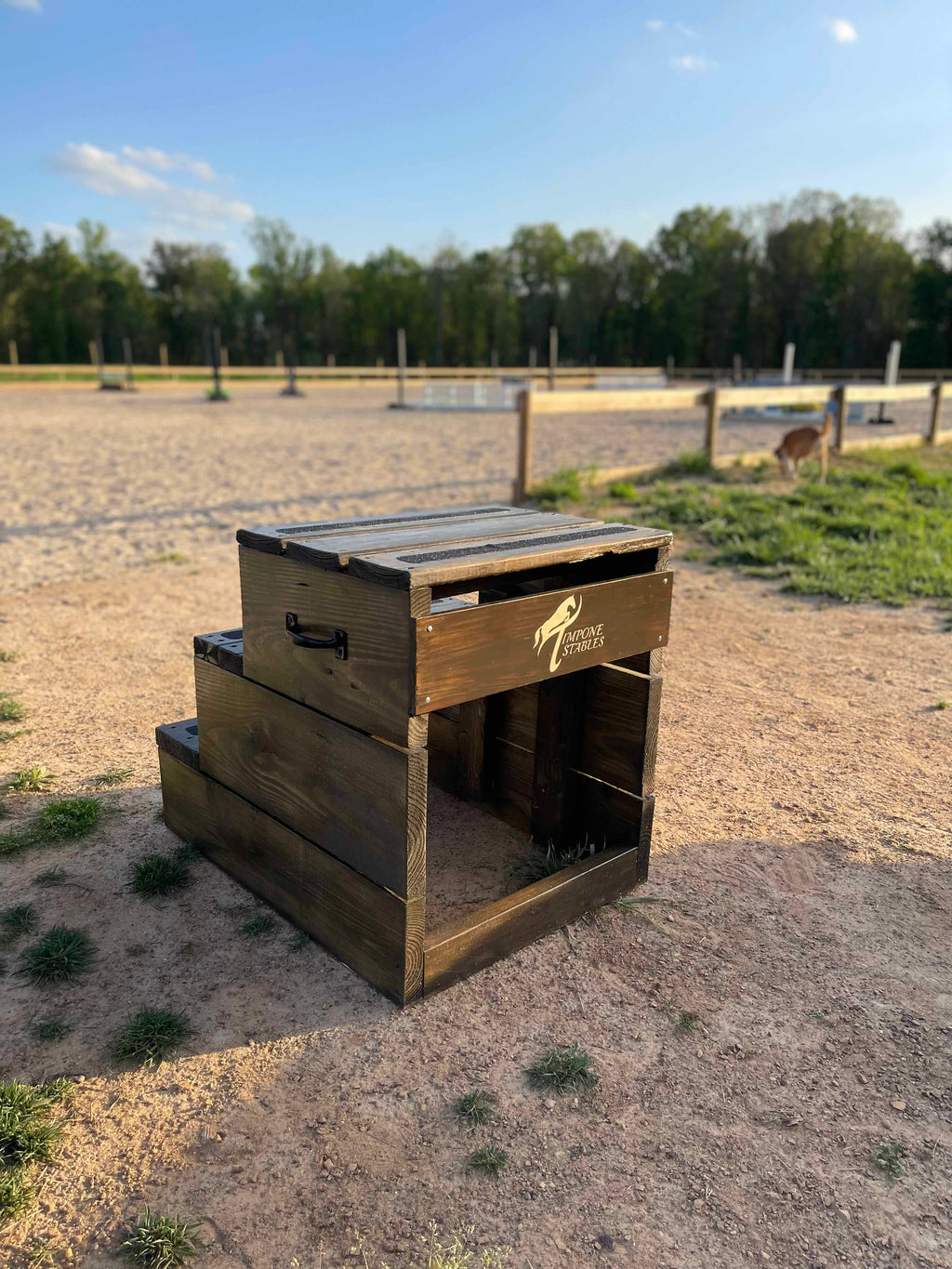 Mounting Block with custom logo